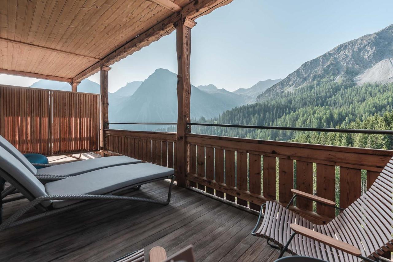 Hotel Alpensonne - Panoramazimmer & Restaurant Arosa Eksteriør bilde