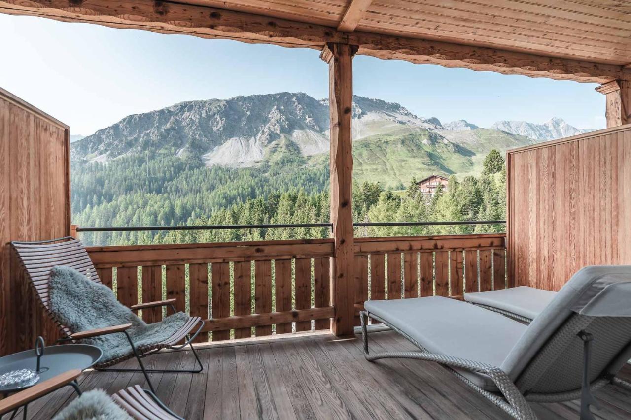 Hotel Alpensonne - Panoramazimmer & Restaurant Arosa Eksteriør bilde