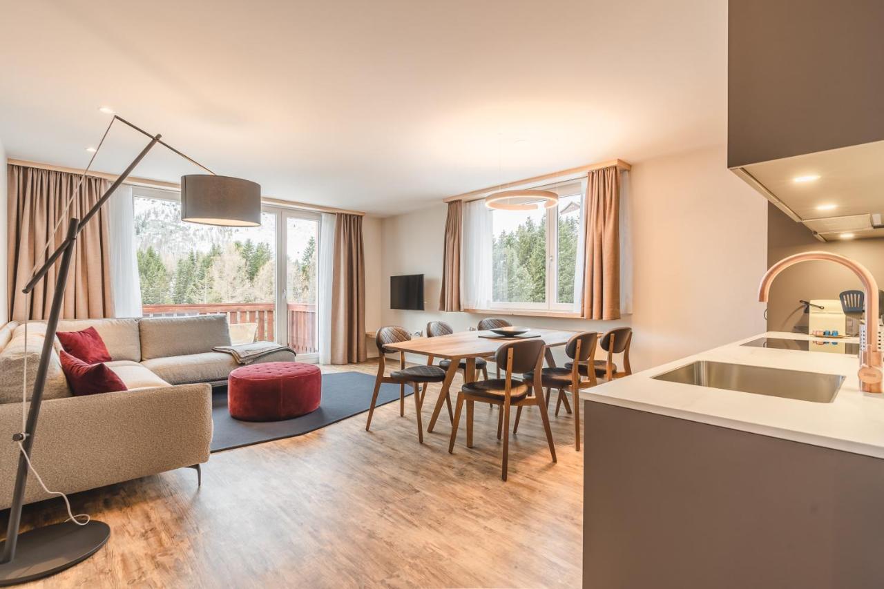 Hotel Alpensonne - Panoramazimmer & Restaurant Arosa Eksteriør bilde