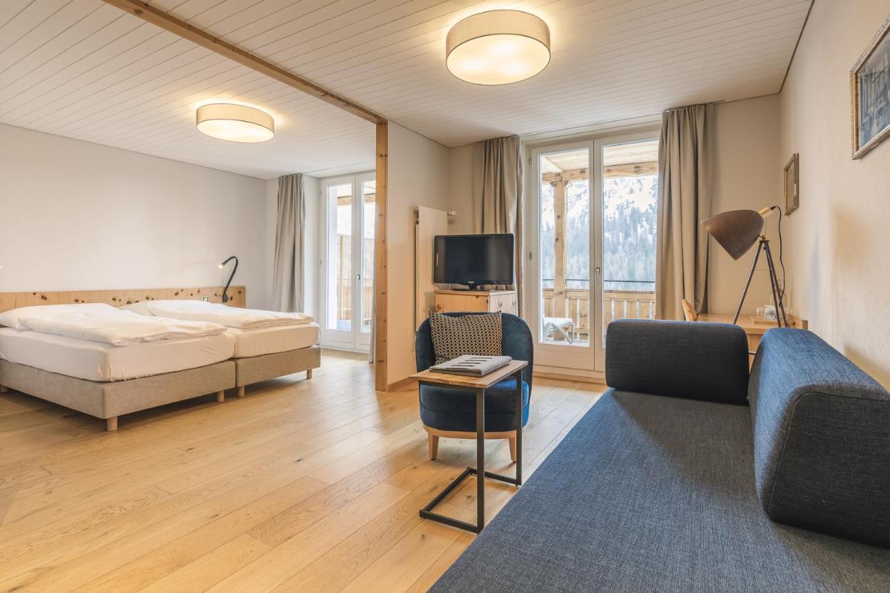 Hotel Alpensonne - Panoramazimmer & Restaurant Arosa Eksteriør bilde