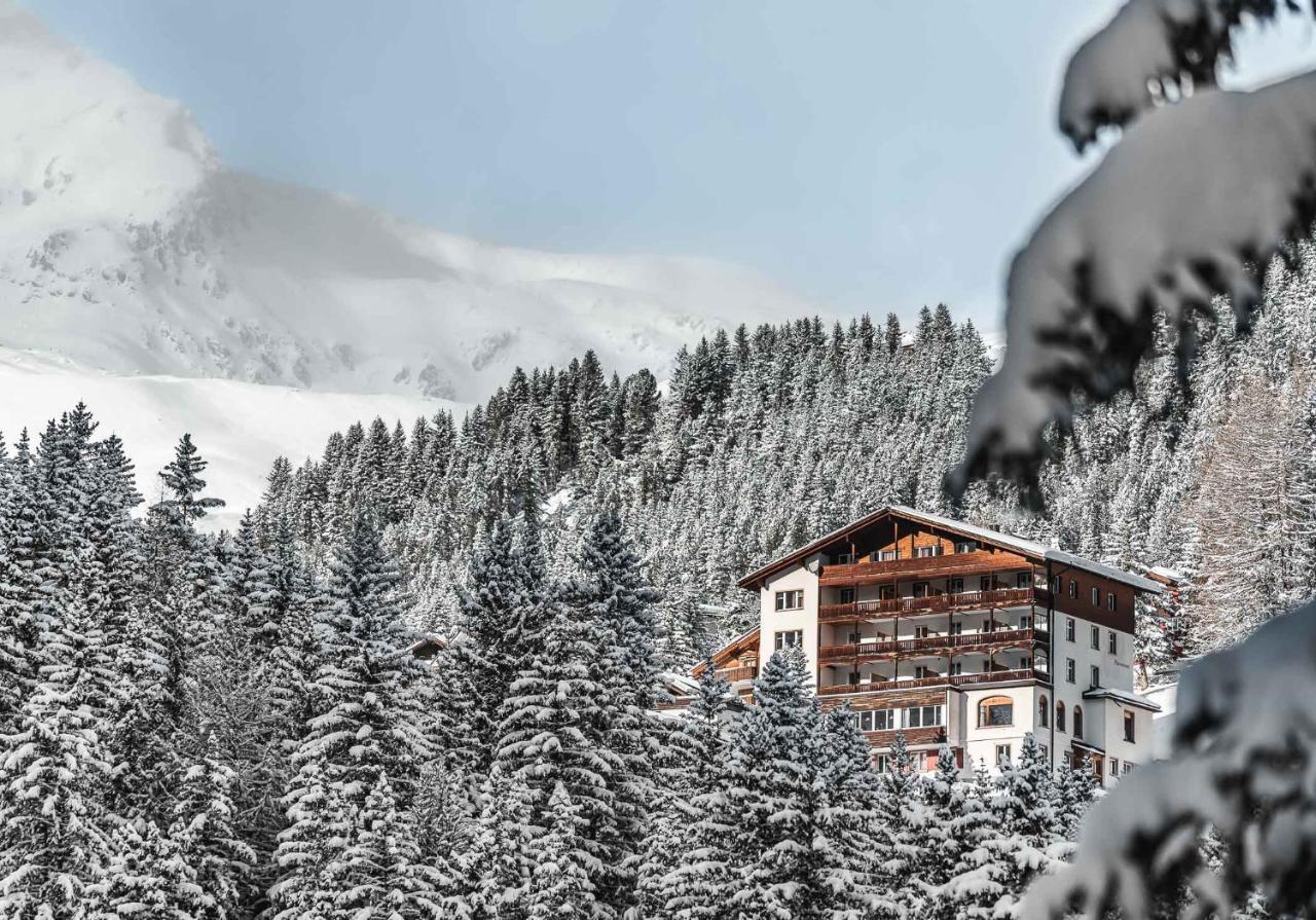 Hotel Alpensonne - Panoramazimmer & Restaurant Arosa Eksteriør bilde